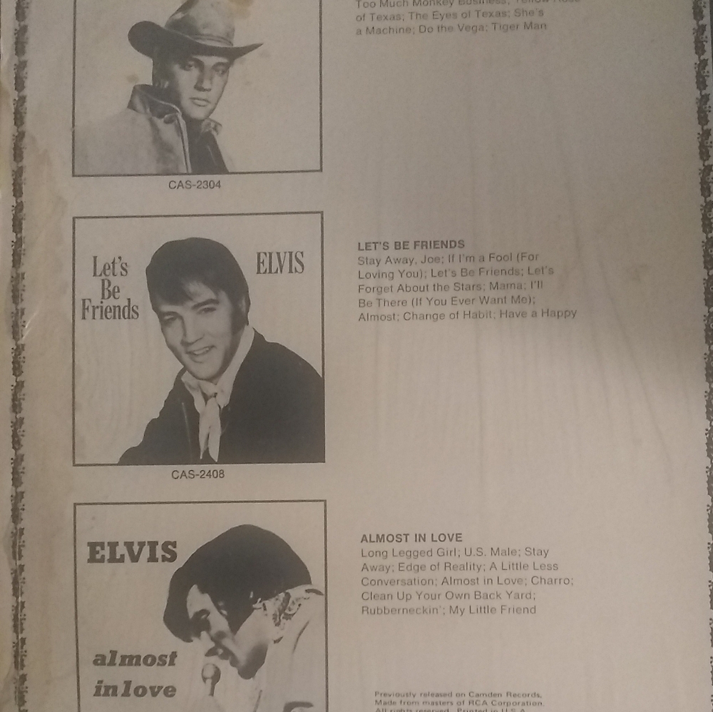 Elvis Presley "Elvis Christmas Album" RARE !!! - Picture 2 of 4
